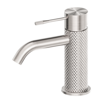 NERO OPAL BASIN MIXER 157MM BRUSHED NICKEL