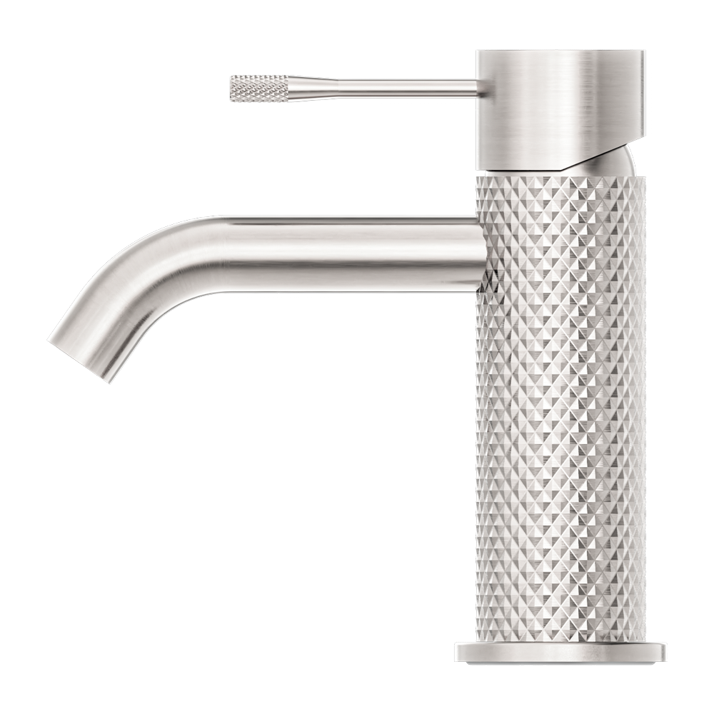 NERO OPAL BASIN MIXER 157MM BRUSHED NICKEL