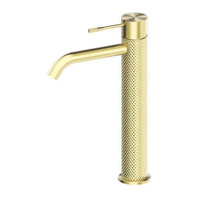 NERO OPAL TALL BASIN MIXER 287MM BRUSHED GOLD