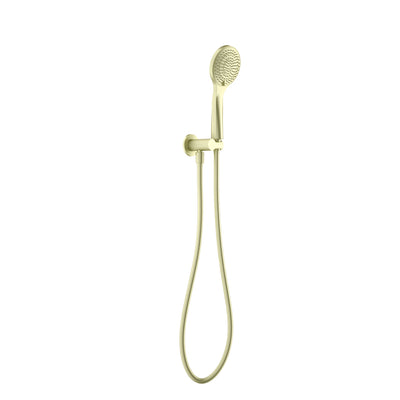 NERO OPAL SHOWER ON BRACKET WITH AIR SHOWER BRUSHED GOLD
