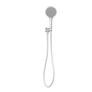 NERO OPAL SHOWER ON BRACKET WITH AIR SHOWER II BRUSHED NICKEL