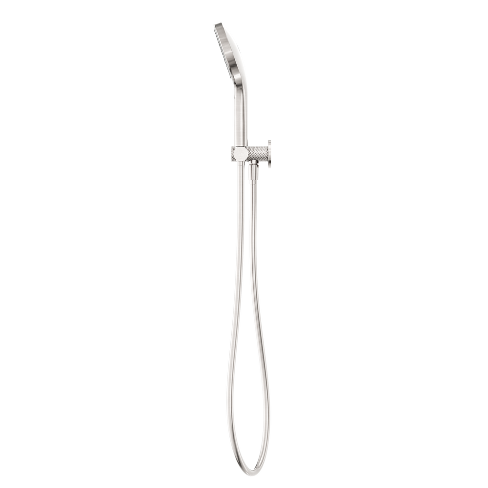 NERO OPAL SHOWER ON BRACKET WITH AIR SHOWER II BRUSHED NICKEL
