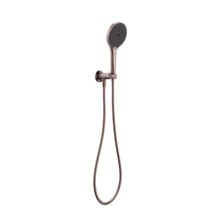 NERO OPAL SHOWER ON BRACKET WITH AIR SHOWER II BRUSHED BRONZE