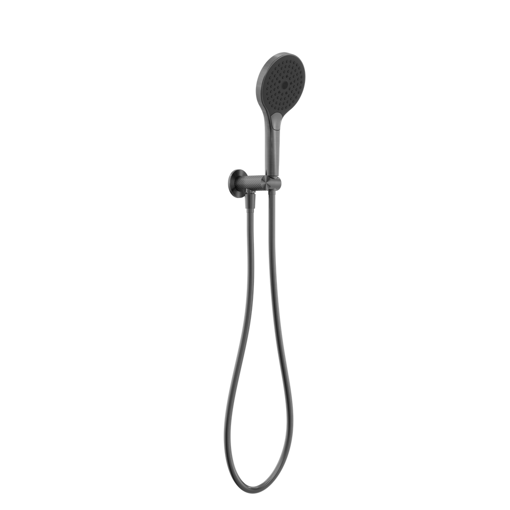 NERO OPAL SHOWER ON BRACKET WITH AIR SHOWER II GRAPHITE