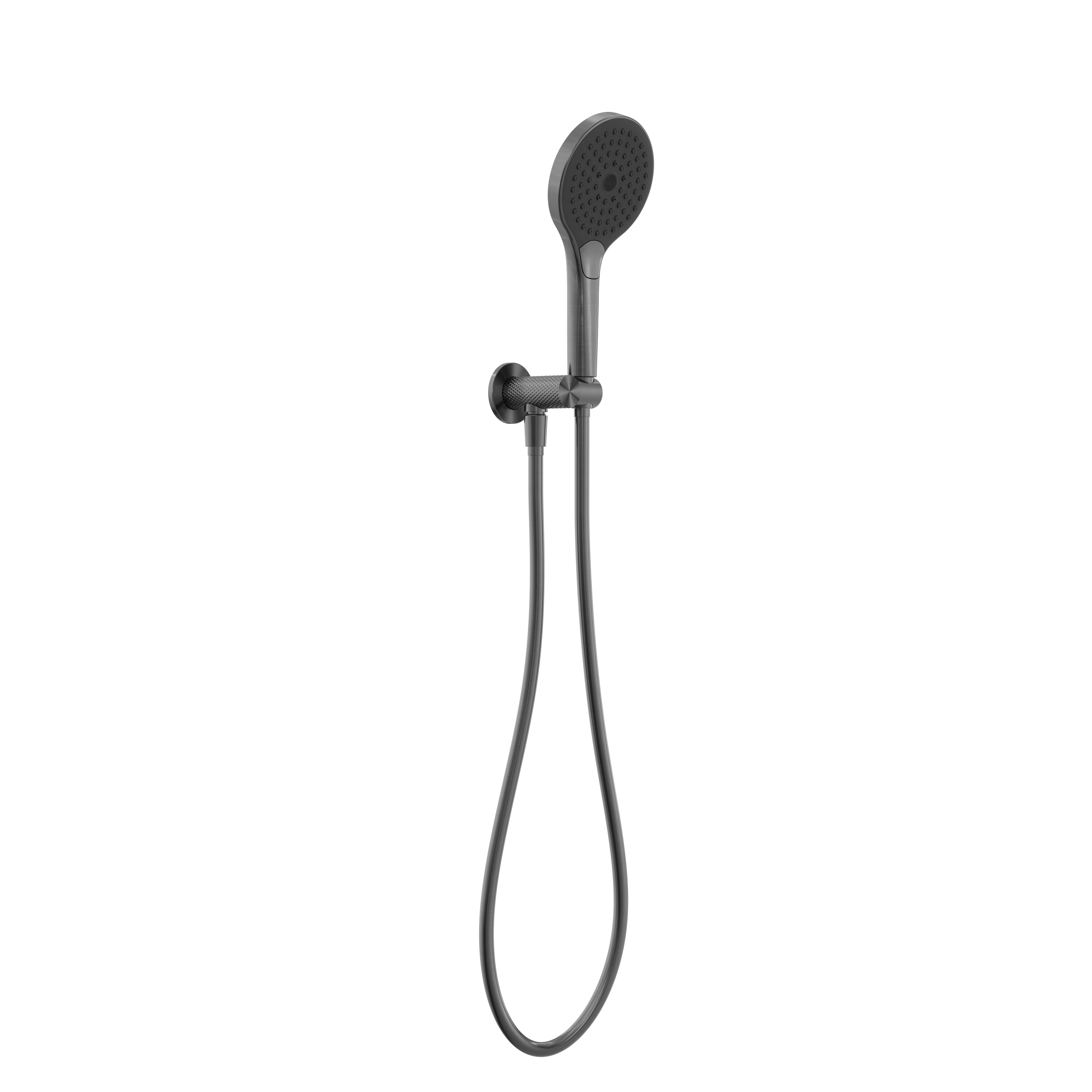 NERO OPAL SHOWER ON BRACKET WITH AIR SHOWER II GRAPHITE