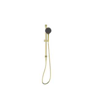 NERO OPAL SHOWER RAIL WITH AIR SHOWER II BRUSHED GOLD