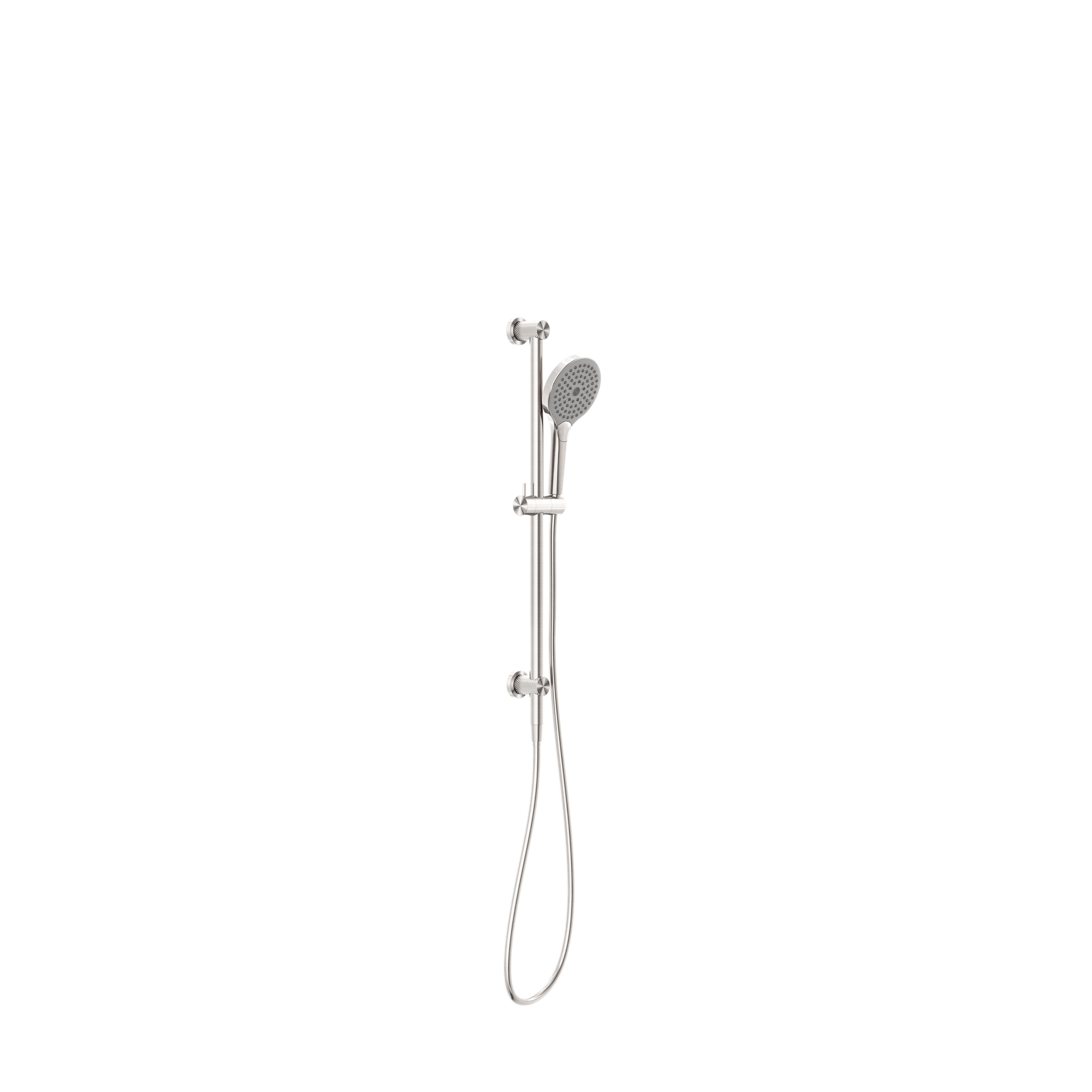 NERO OPAL SHOWER RAIL WITH AIR SHOWER II BRUSHED NICKEL