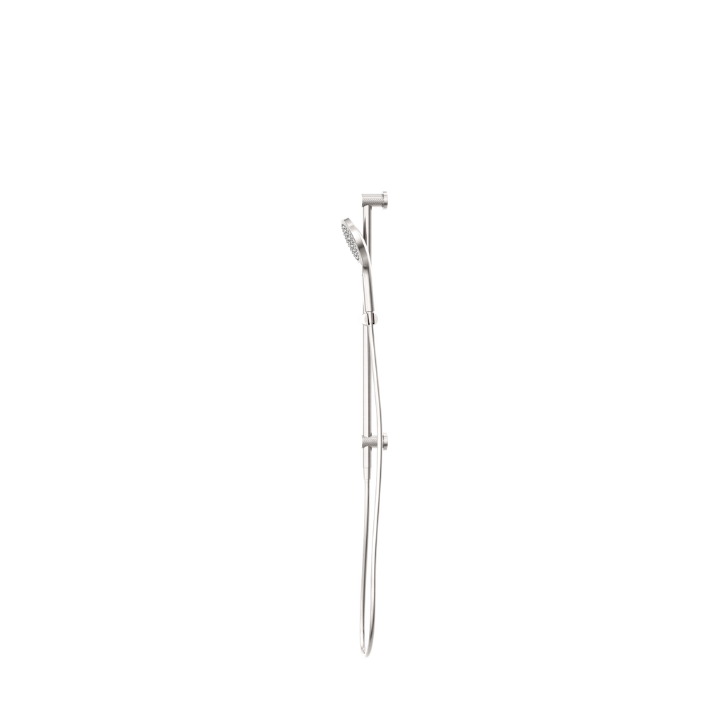 NERO OPAL SHOWER RAIL WITH AIR SHOWER II BRUSHED NICKEL