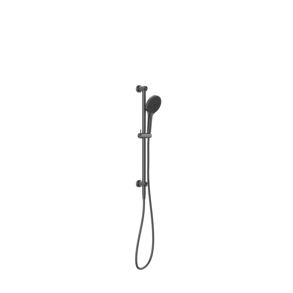 NERO OPAL SHOWER RAIL WITH AIR SHOWER II GRAPHITE