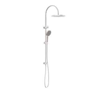 NERO OPAL TWIN SHOWER WITH AIR SHOWER II BRUSHED NICKEL