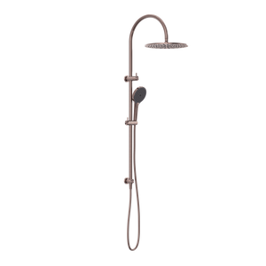 NERO OPAL TWIN SHOWER WITH AIR SHOWER II 1230MM BRUSHED BRONZE