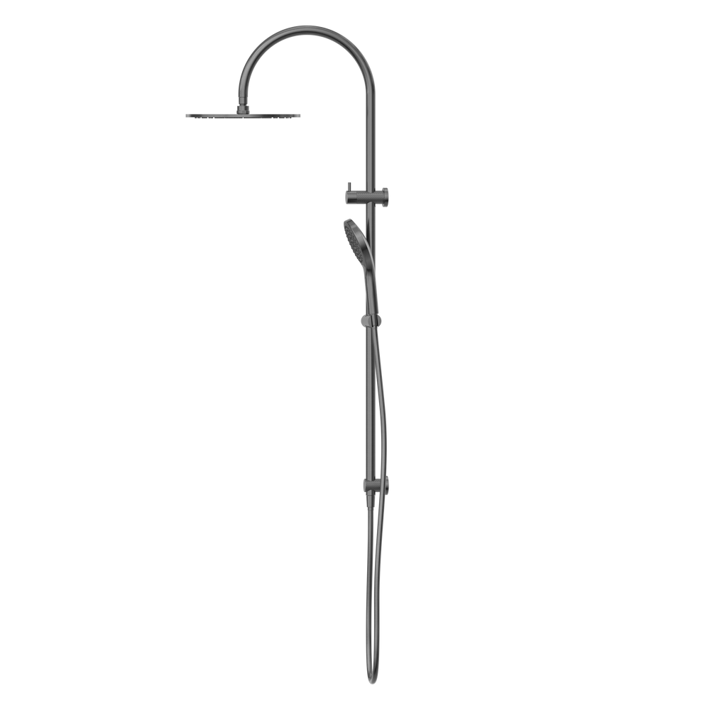 NERO OPAL TWIN SHOWER WITH AIR SHOWER II GRAPHITE