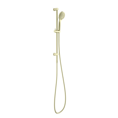 NERO OPAL SHOWER RAIL WITH AIR SHOWER BRUSHED GOLD