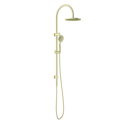 NERO OPAL TWIN SHOWER WITH AIR SHOWER 339MM BRUSHED GOLD