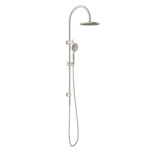 NERO OPAL TWIN SHOWER WITH AIR SHOWER BRUSHED NICKEL