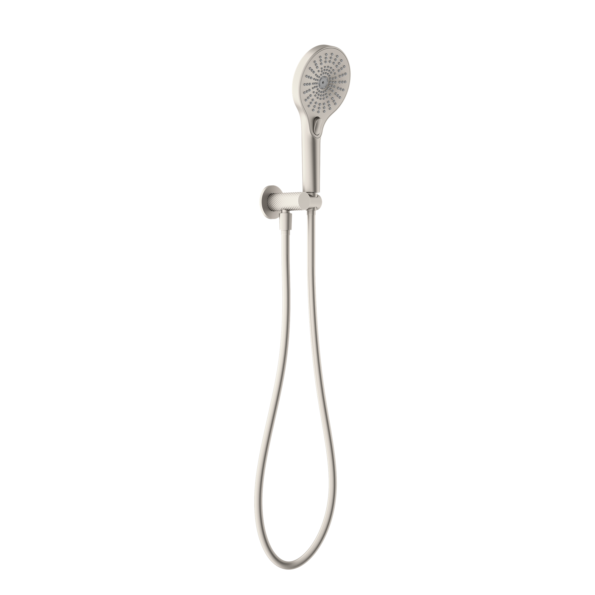 NERO OPAL SHOWER ON BRACKET BRUSHED NICKEL