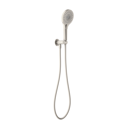 NERO OPAL SHOWER ON BRACKET BRUSHED NICKEL