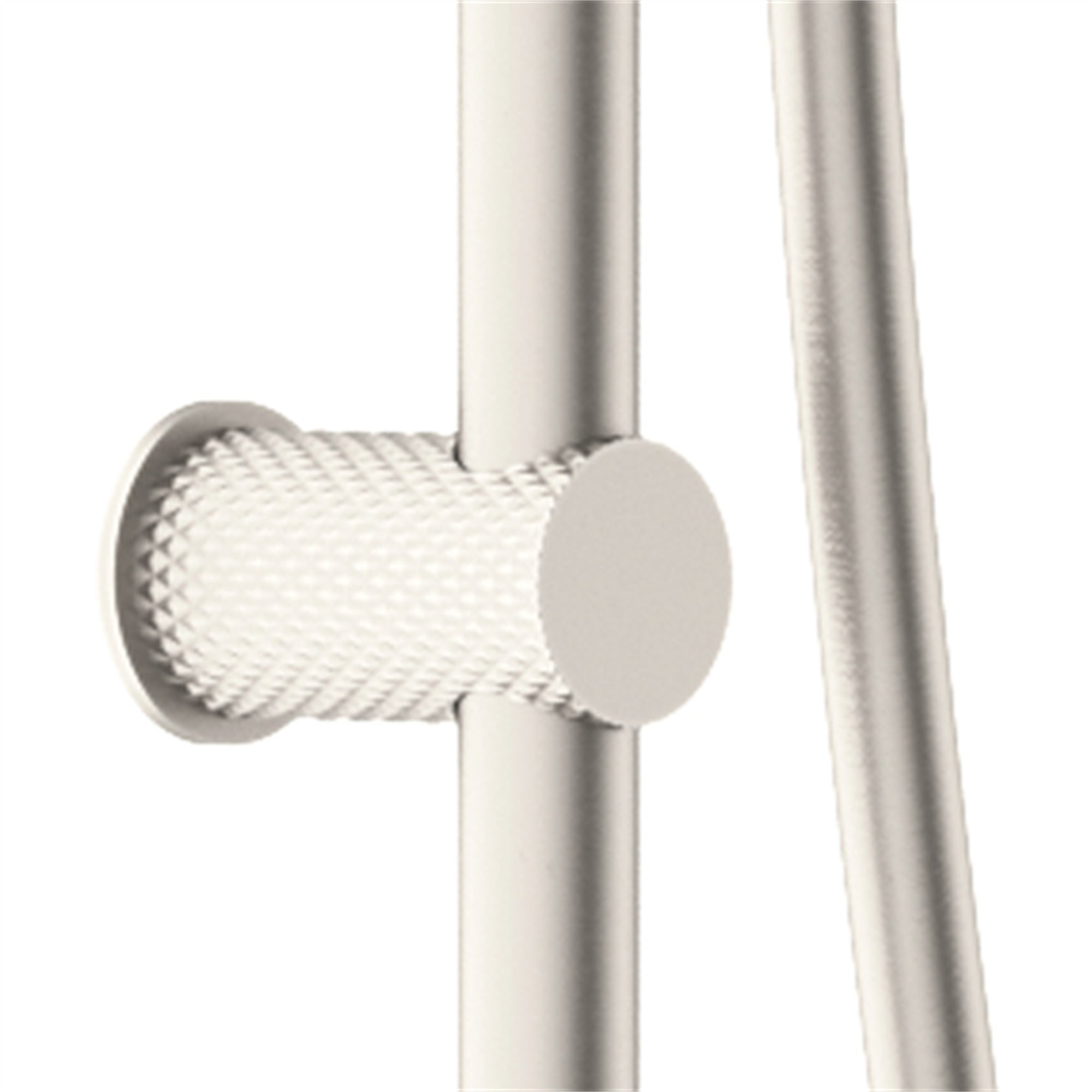 NERO OPAL SHOWER RAIL BRUSHED NICKEL