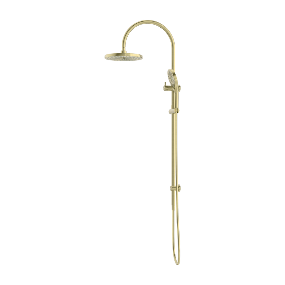 NERO OPAL TWIN SHOWER BRUSHED GOLD