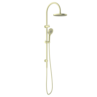 NERO OPAL TWIN SHOWER BRUSHED GOLD