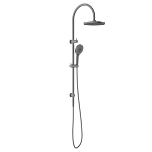 NERO OPAL TWIN SHOWER GRAPHITE