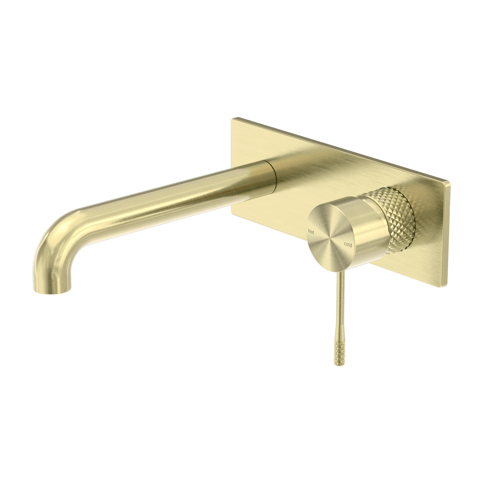 NERO OPAL WALL BASIN/ BATH MIXER BRUSHED GOLD (AVAILABLE IN 120MM, 160MM, 185MM, 230MM AND 260MM)