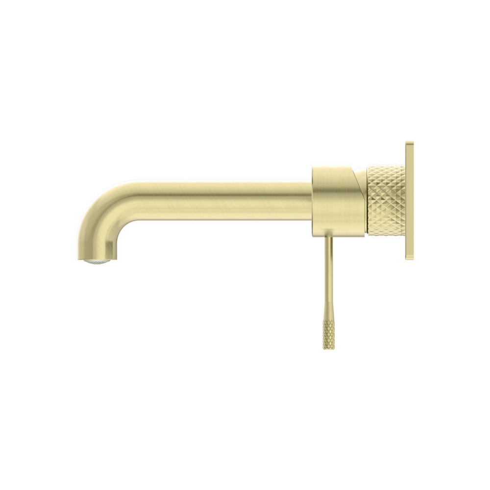 NERO OPAL WALL BASIN/ BATH MIXER BRUSHED GOLD (AVAILABLE IN 120MM, 160MM, 185MM, 230MM AND 260MM)
