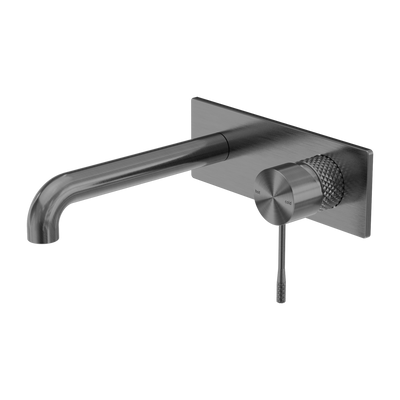 NERO OPAL WALL BASIN/ BATH MIXER GRAPHITE (AVAILABLE IN 120MM, 160MM, 185MM, 230MM AND 260MM)