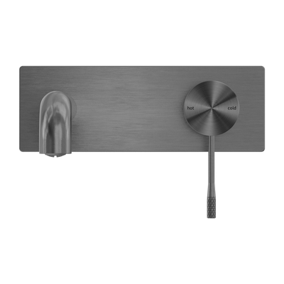 NERO OPAL WALL BASIN/ BATH MIXER GRAPHITE (AVAILABLE IN 120MM, 160MM, 185MM, 230MM AND 260MM)