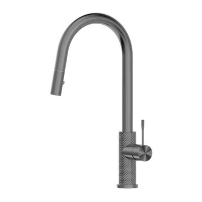NERO OPAL PULL OUT SINK MIXER 452MM GRAPHITE