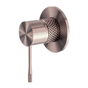 NERO OPAL SHOWER MIXER PLATE BRUSHED BRONZE