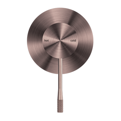 NERO OPAL SHOWER MIXER PLATE BRUSHED BRONZE