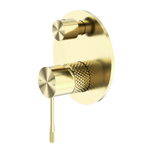 NERO OPAL SHOWER MIXER DIVERTER BRUSHED GOLD