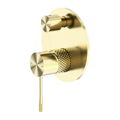 NERO OPAL SHOWER MIXER DIVERTER BRUSHED GOLD