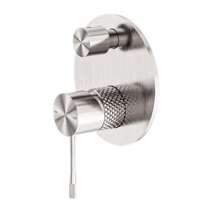 NERO OPAL SHOWER MIXER DIVERTER BRUSHED NICKEL