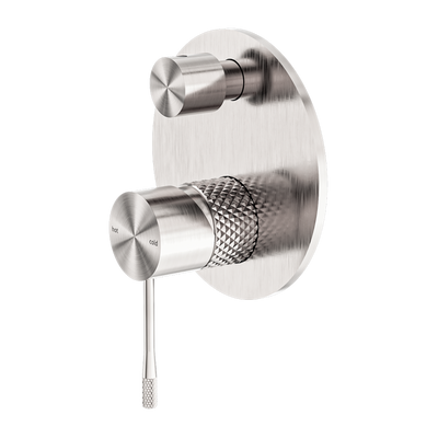 NERO OPAL SHOWER MIXER DIVERTER BRUSHED NICKEL