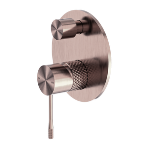 NERO OPAL SHOWER MIXER DIVERTER BRUSHED BRONZE