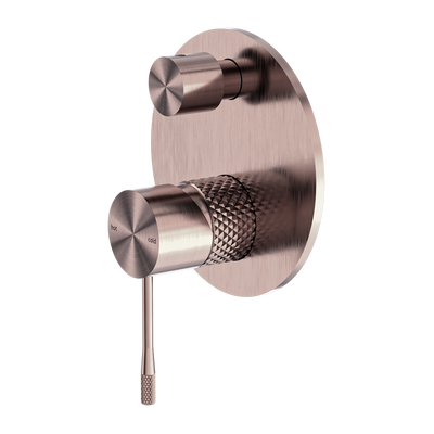 NERO OPAL SHOWER MIXER DIVERTER BRUSHED BRONZE