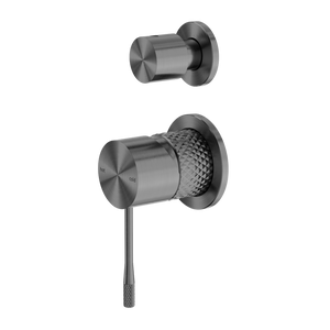 NERO OPAL SHOWER MIXER DIVERTER SEPARATE PLATE GRAPHITE