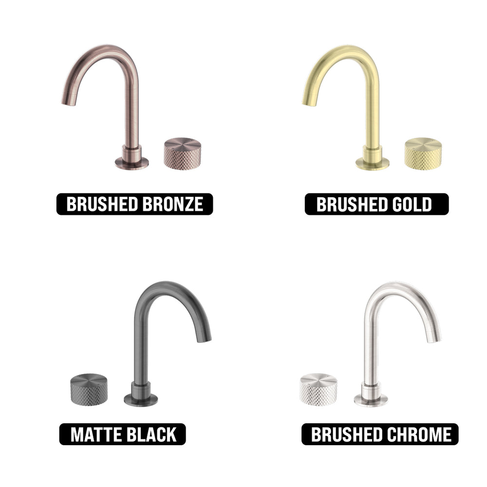 NERO OPAL PROGRESSIVE BASIN SET 230MM BRUSHED BRONZE