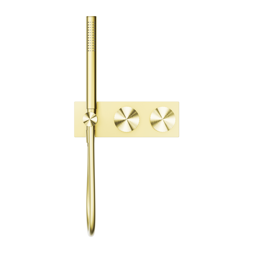 NERO OPAL PROGRESSIVE SHOWER SYSTEM 238MM BRUSHED GOLD