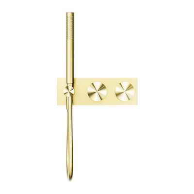 NERO OPAL PROGRESSIVE SHOWER SYSTEM 238MM BRUSHED GOLD