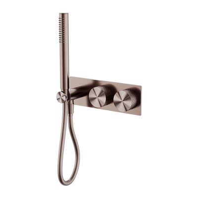 NERO OPAL PROGRESSIVE SHOWER SYSTEM 238MM BRUSHED BRONZE