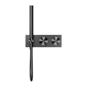 NERO OPAL PROGRESSIVE SHOWER SYSTEM 238MM GRAPHITE
