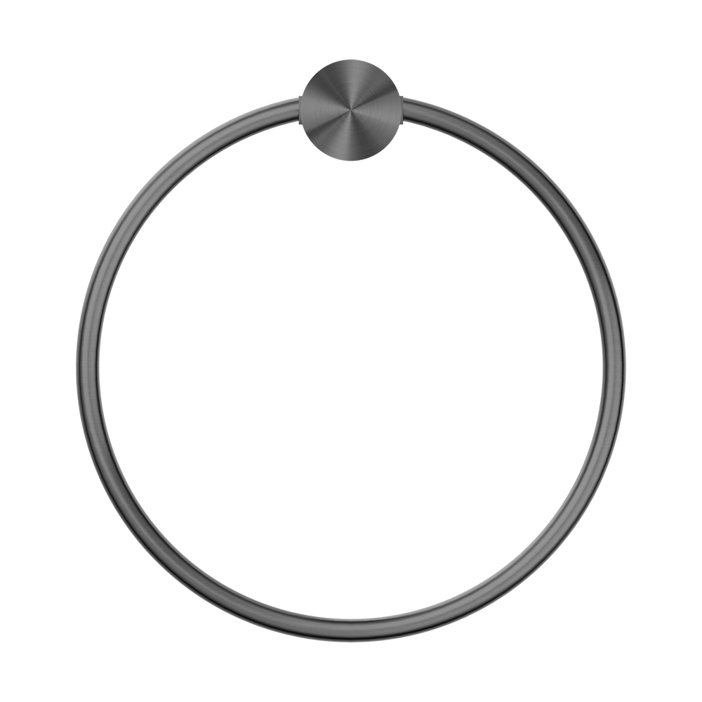 NERO OPAL TOWEL RING 202MM GRAPHITE