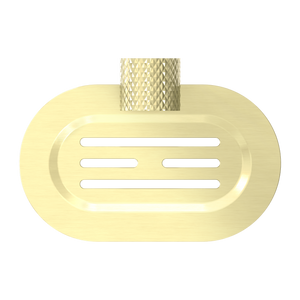 NERO OPAL SOAP DISH HOLDER 150MM BRUSHED GOLD