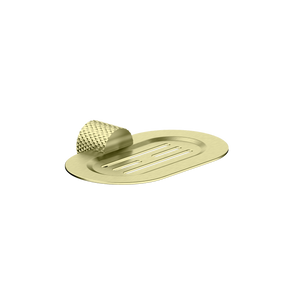 NERO OPAL SOAP DISH HOLDER 150MM BRUSHED GOLD