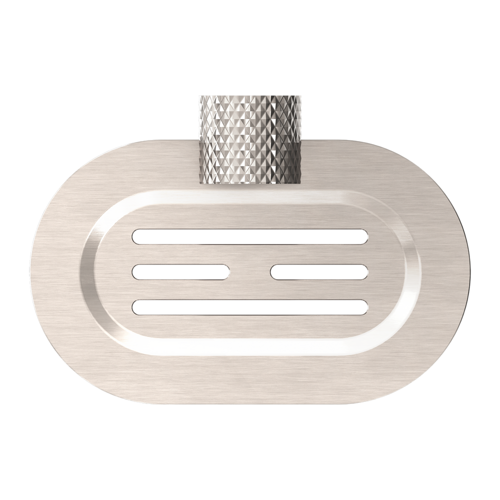 NERO OPAL SOAP DISH HOLDER 150MM BRUSHED NICKEL