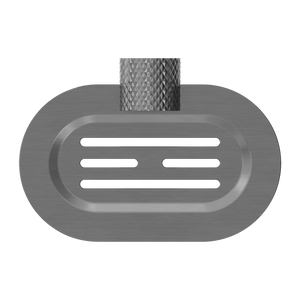 NERO OPAL SOAP DISH HOLDER 150MM GRAPHITE