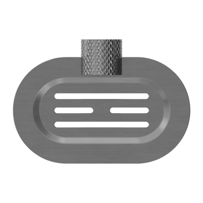 NERO OPAL SOAP DISH HOLDER 150MM GRAPHITE